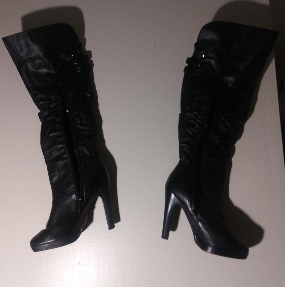 Black boots
